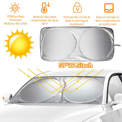 Foldable Front Rear Window